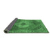 Sideview of Persian Emerald Green Traditional Rug, tr2256emgrn