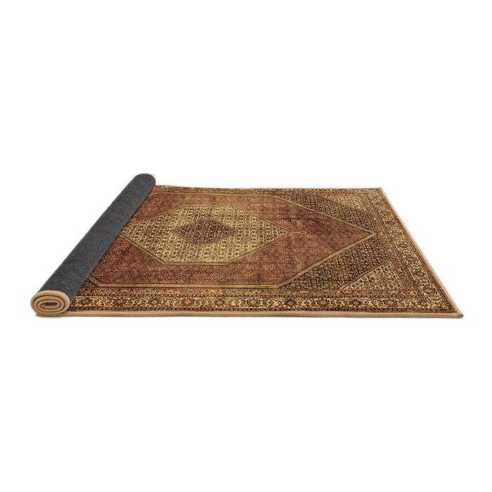 Sideview of Persian Brown Traditional Rug, tr2256brn