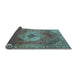 Sideview of Persian Light Blue Traditional Rug, tr2256lblu