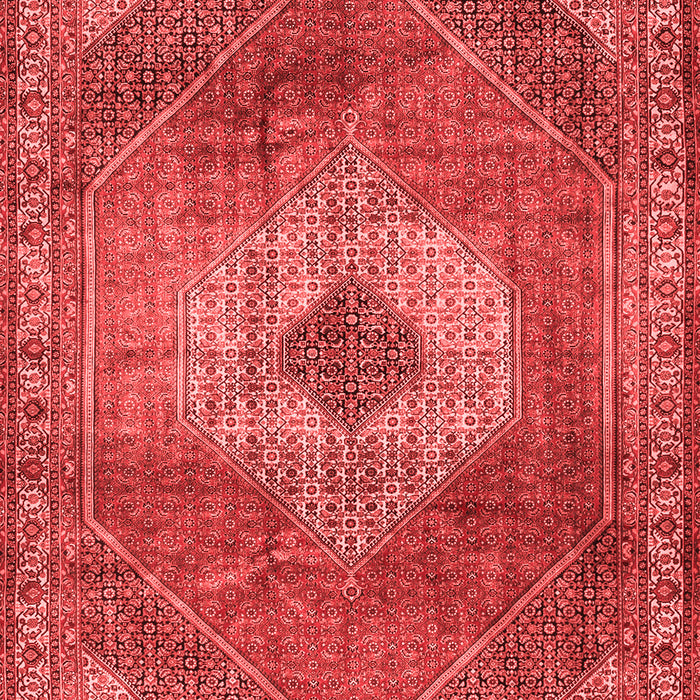 Machine Washable Persian Red Traditional Rug, wshtr2256red