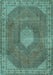 Persian Turquoise Traditional Rug, tr2257turq