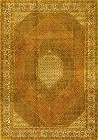 Persian Yellow Traditional Rug, tr2257yw
