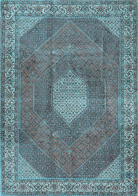 Persian Light Blue Traditional Rug, tr2257lblu