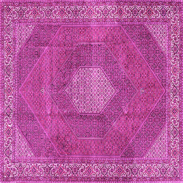 Square Persian Pink Traditional Rug, tr2257pnk