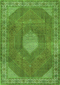 Persian Green Traditional Rug, tr2257grn