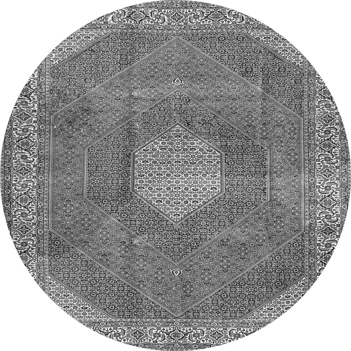 Square Persian Gray Traditional Rug, tr2257gry