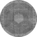 Square Persian Gray Traditional Rug, tr2257gry