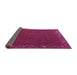 Sideview of Persian Pink Traditional Rug, tr2258pnk
