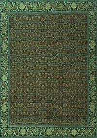 Persian Turquoise Traditional Rug, tr2258turq