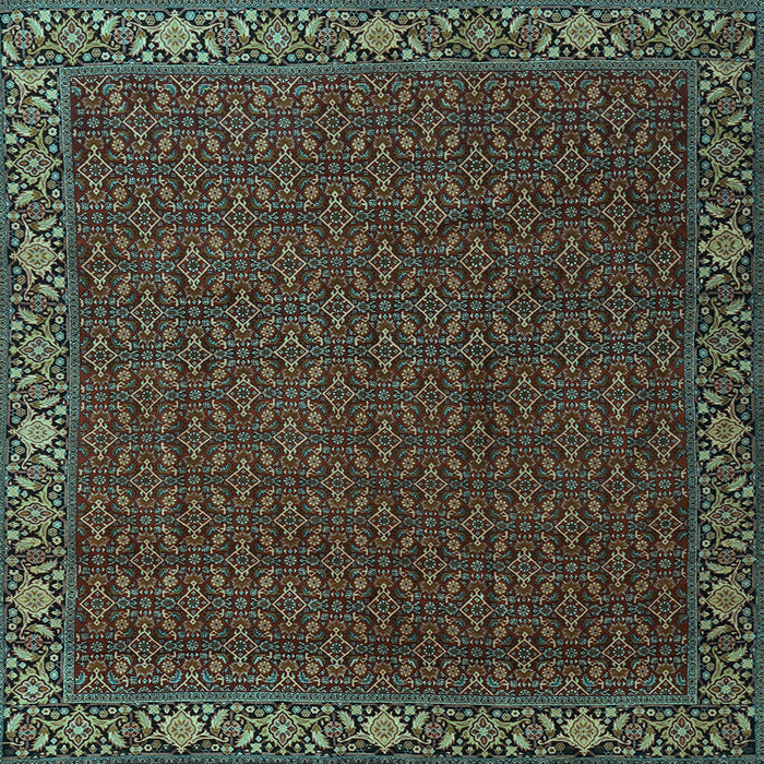 Square Persian Light Blue Traditional Rug, tr2258lblu