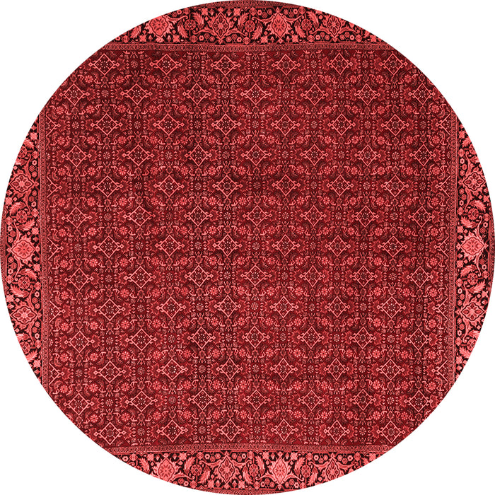 Machine Washable Persian Red Traditional Rug, wshtr2258red