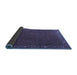 Sideview of Persian Blue Traditional Rug, tr2258blu