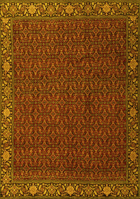 Persian Yellow Traditional Rug, tr2258yw