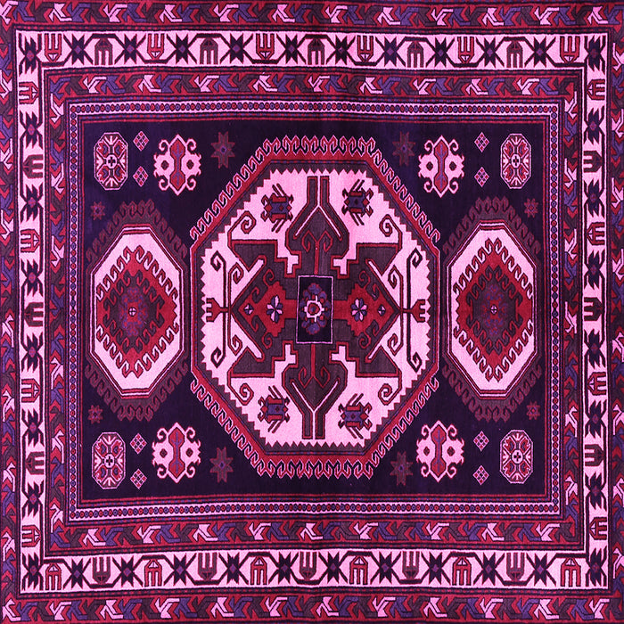 Square Persian Pink Traditional Rug, tr2259pnk