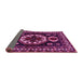 Sideview of Persian Pink Traditional Rug, tr2259pnk