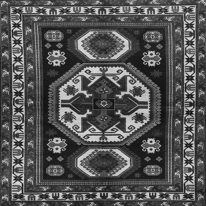 Serging Thickness of Persian Gray Traditional Rug, tr2259gry