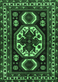 Persian Emerald Green Traditional Rug, tr2259emgrn