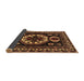 Sideview of Persian Brown Traditional Rug, tr2259brn