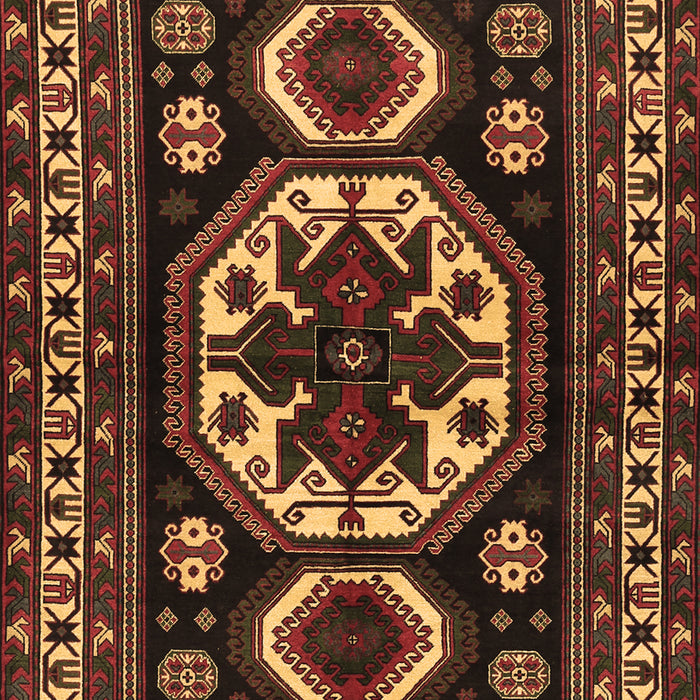 Machine Washable Persian Brown Traditional Rug, wshtr2259brn