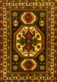 Persian Yellow Traditional Rug, tr2259yw