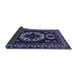 Sideview of Persian Blue Traditional Rug, tr2259blu