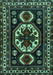 Persian Turquoise Traditional Rug, tr2259turq