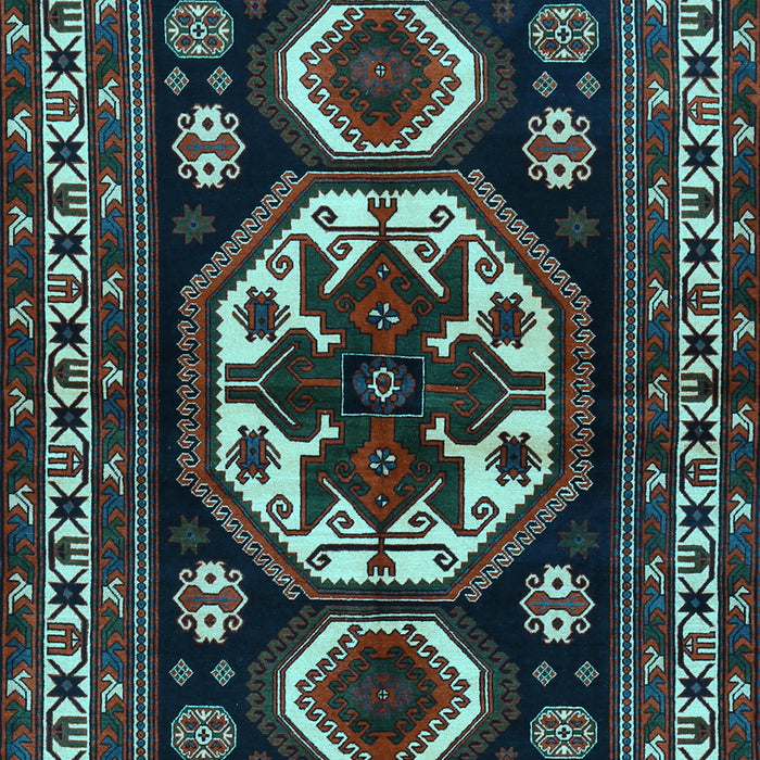 Machine Washable Persian Light Blue Traditional Rug, wshtr2259lblu