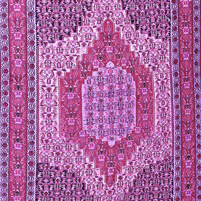 Machine Washable Persian Purple Traditional Area Rugs, wshtr225pur