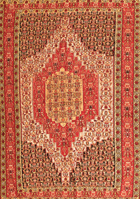 Persian Orange Traditional Rug, tr225org