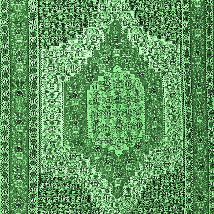 Persian Emerald Green Traditional Rug, tr225emgrn