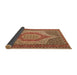 Sideview of Persian Brown Traditional Rug, tr225brn