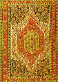 Persian Yellow Traditional Rug, tr225yw