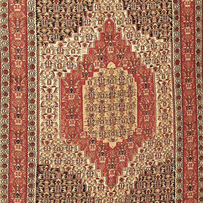 Machine Washable Persian Brown Traditional Rug, wshtr225brn