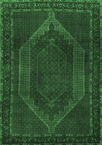 Persian Emerald Green Traditional Rug, tr2260emgrn