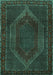 Persian Turquoise Traditional Rug, tr2260turq