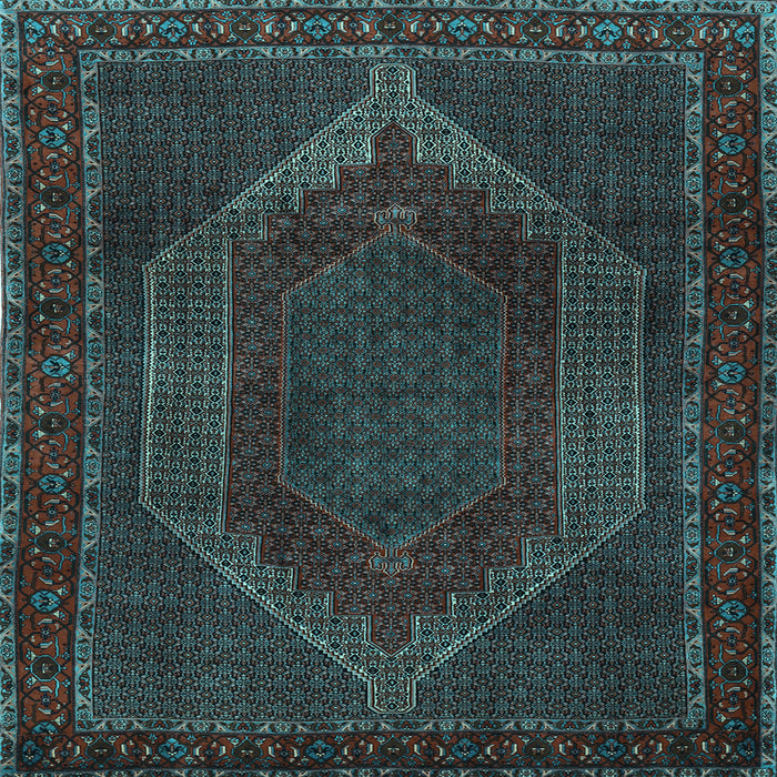 Square Persian Light Blue Traditional Rug, tr2260lblu
