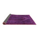Sideview of Persian Purple Traditional Rug, tr2260pur