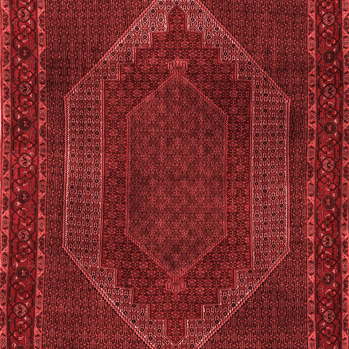 Machine Washable Persian Red Traditional Rug, wshtr2260red