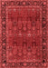 Persian Red Traditional Area Rugs