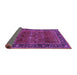 Sideview of Persian Purple Traditional Rug, tr2261pur