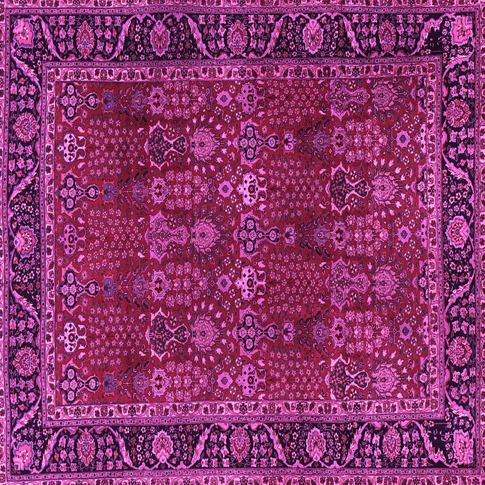 Square Persian Pink Traditional Rug, tr2261pnk