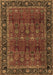 Persian Brown Traditional Rug, tr2261brn