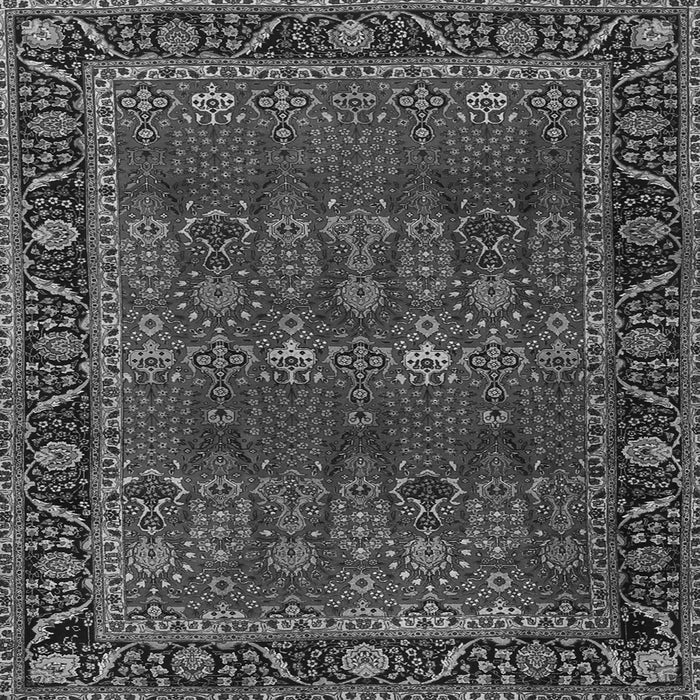 Serging Thickness of Persian Gray Traditional Rug, tr2261gry