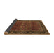 Sideview of Persian Brown Traditional Rug, tr2261brn