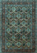 Persian Light Blue Traditional Rug, tr2262lblu