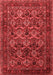 Persian Red Traditional Area Rugs