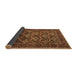 Sideview of Persian Brown Traditional Rug, tr2262brn