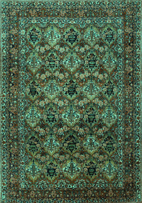 Persian Turquoise Traditional Rug, tr2262turq