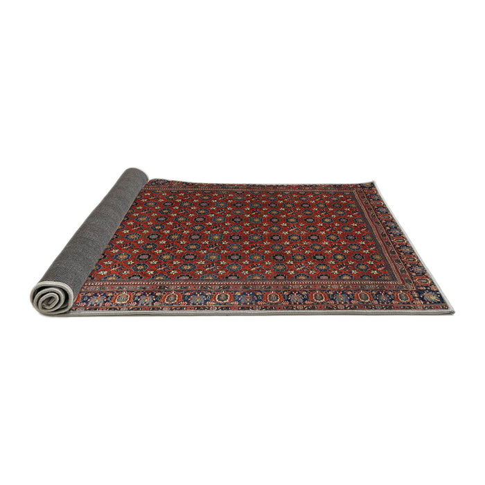 Sideview of Traditional Brown Persian Rug, tr2263