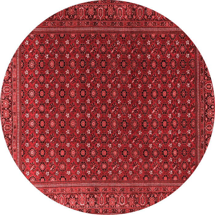 Machine Washable Persian Red Traditional Rug, wshtr2263red